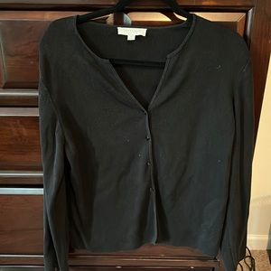 Ann Taylor Factory Cardigan.  XL. Black.